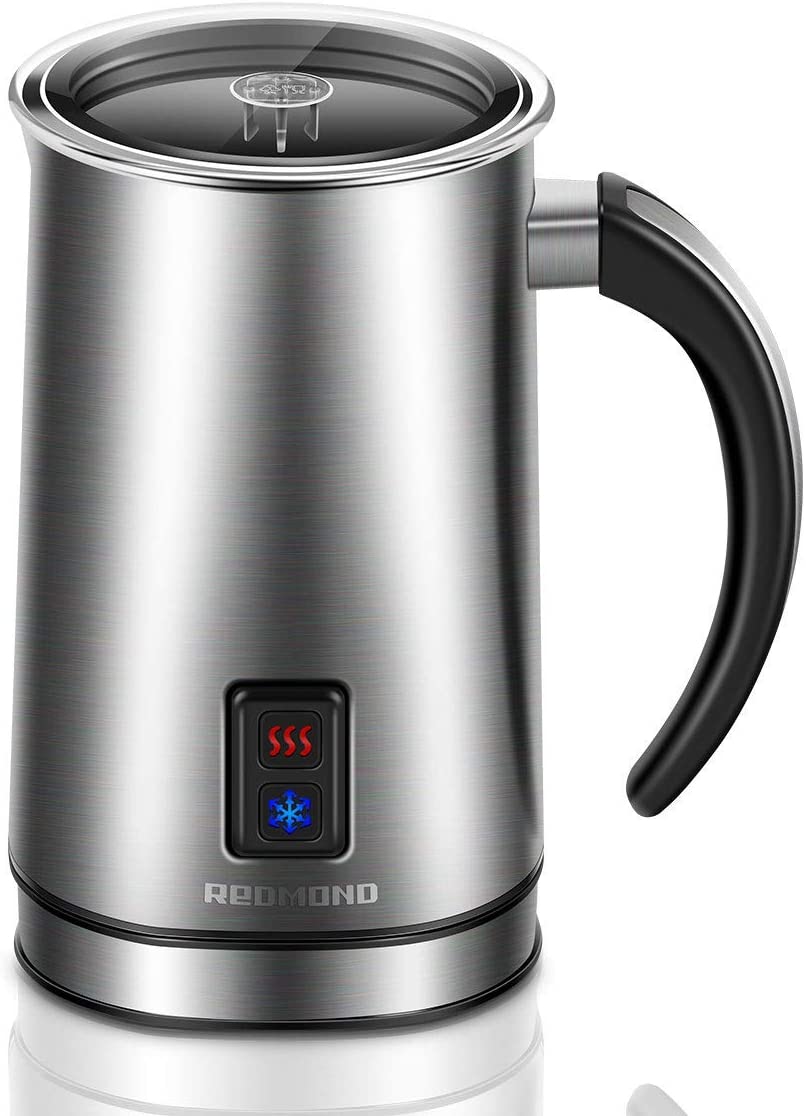 Amazon REDMOND Milk Frothers,Automatic Hot and Cold Foam Maker