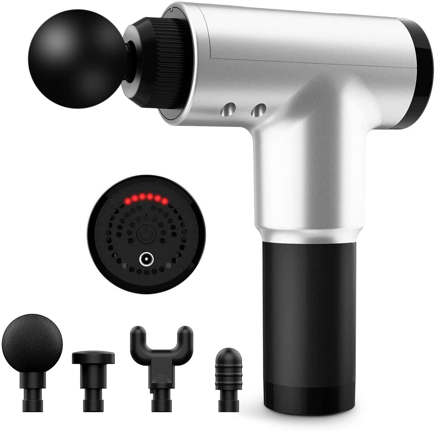 Amazon 6 Speeds Massage Gun, Cordless Handheld Deep Tissue Muscle