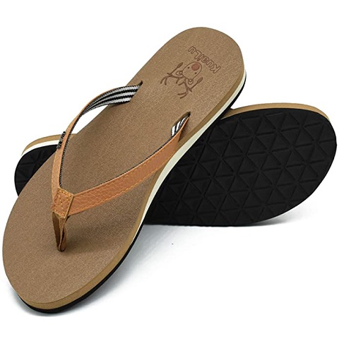 Amazon - KUAILU Women's Yoga Foam Flip Flops with Arch Support Thong Sandals Non-Slip : $5.95 