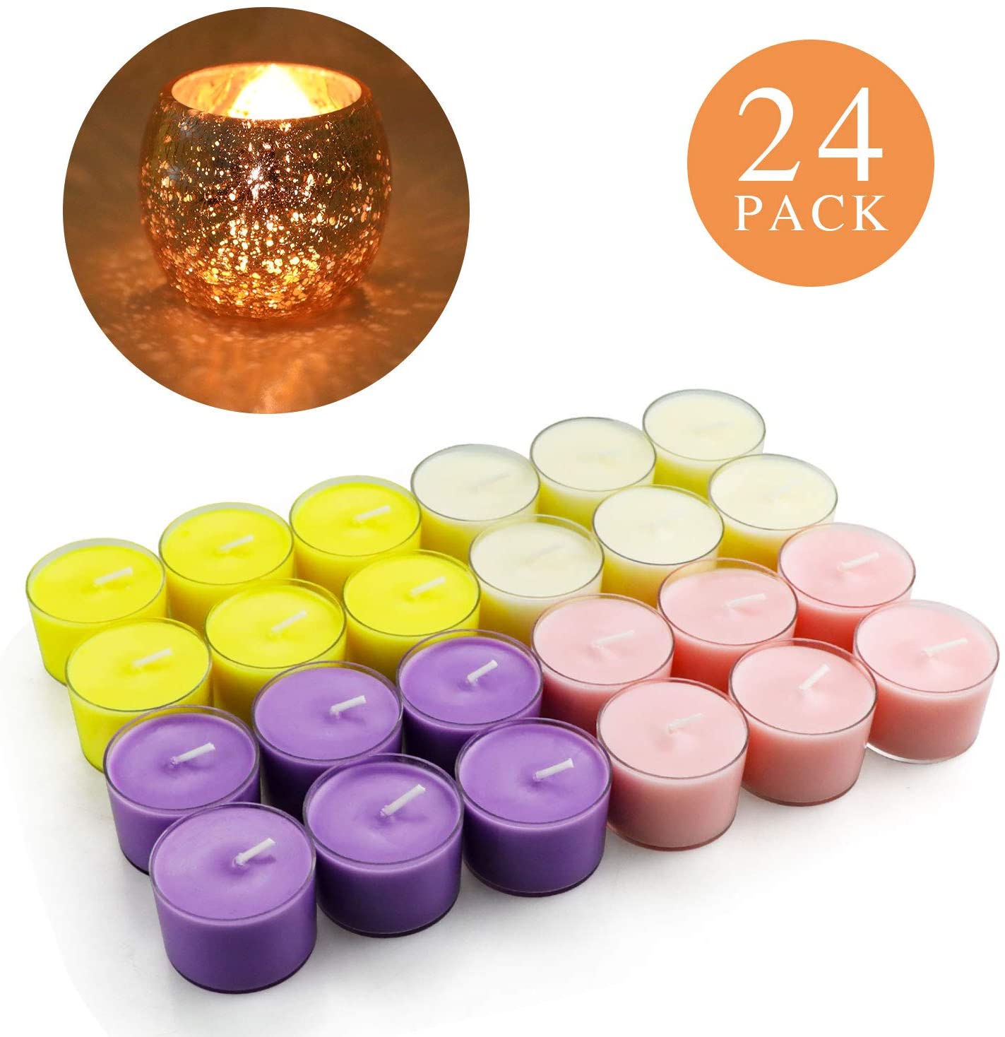 Amazon Aromatherapy Candles Including Tea Light Candle Holders