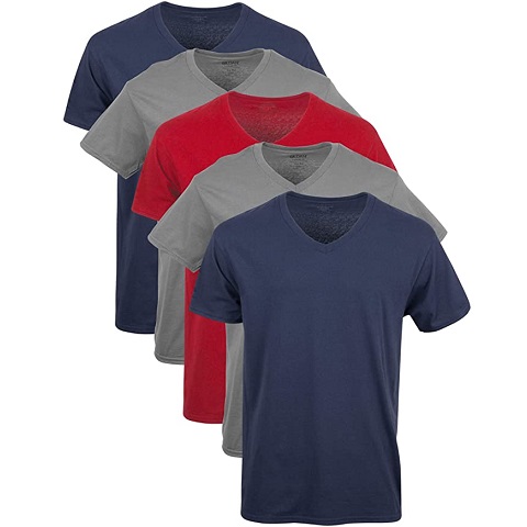 Amazon - Gildan Men's V-Neck T-Shirts, Multipack : $15.97 ( $17.99 )