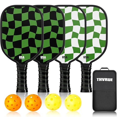 Amazon - Pickleball Paddles,USAPA Approved Pickle Ball Paddles Set of 2 ...