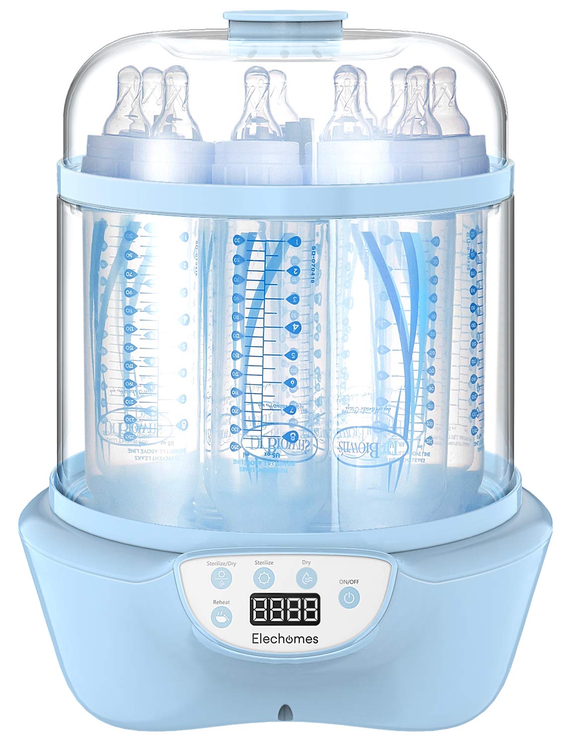 Amazon Elechomes Baby Bottle Sterilizer and Dryer, BPA Free 600W