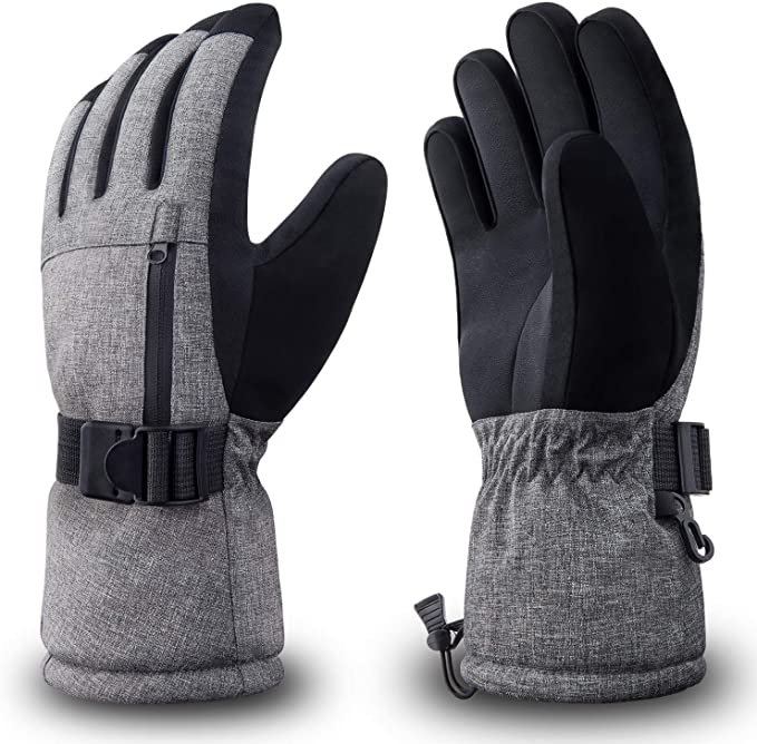 Amazon RIVMOUNT Winter Ski Gloves for Men Women,3M Thinsulate Keep