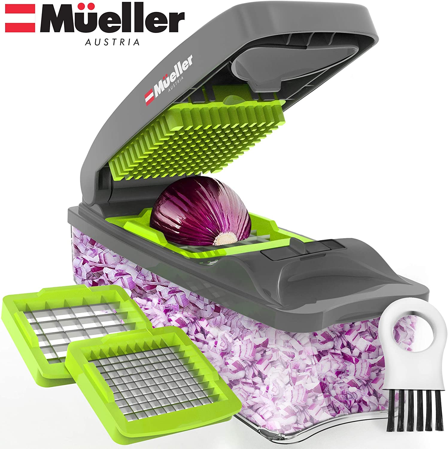 Amazon Mueller Austria Onion Chopper Pro Vegetable Chopper