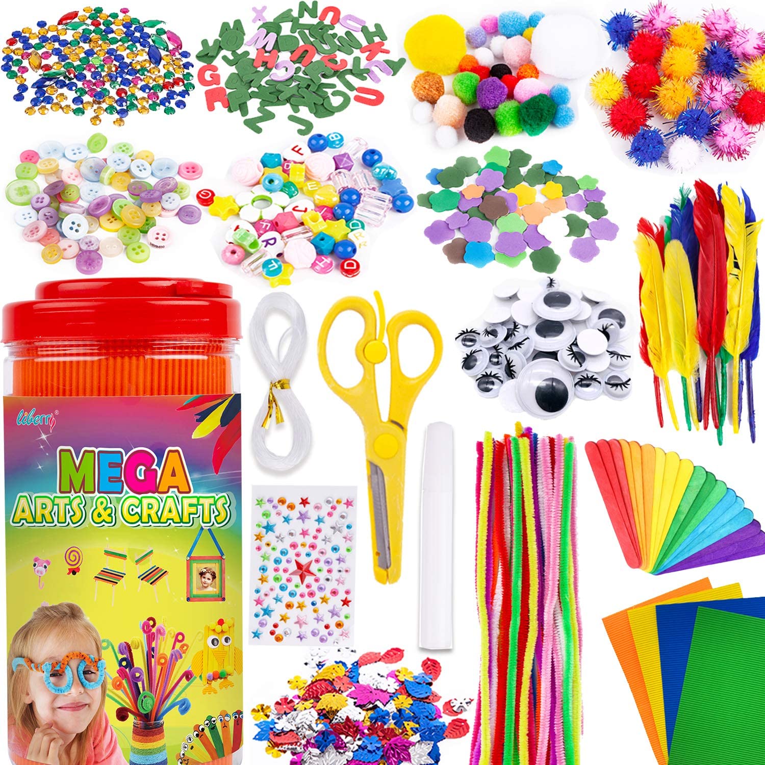 Amazon Liberry Arts And Crafts Supplies For Kids Craft Art Supply
