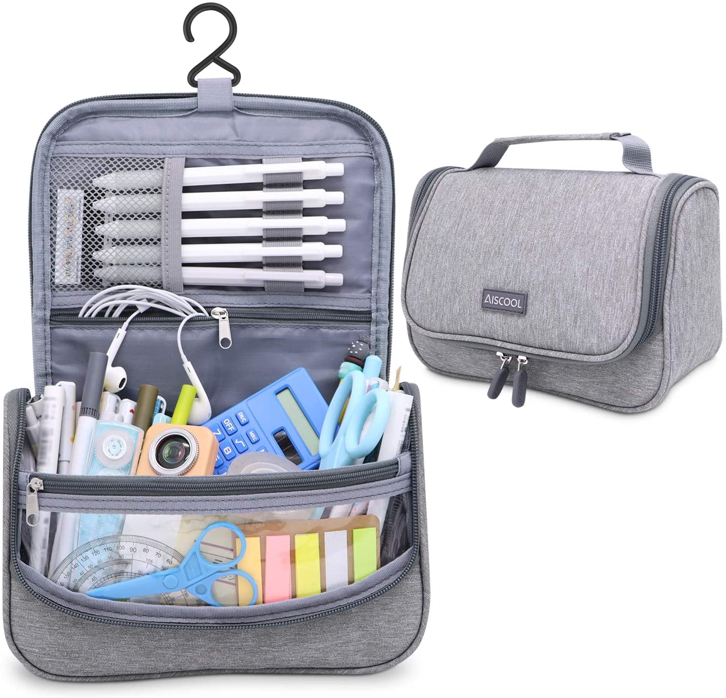 Amazon Aiscool Big Capacity Pen Pencil Case Holder Bag Pen Organizer