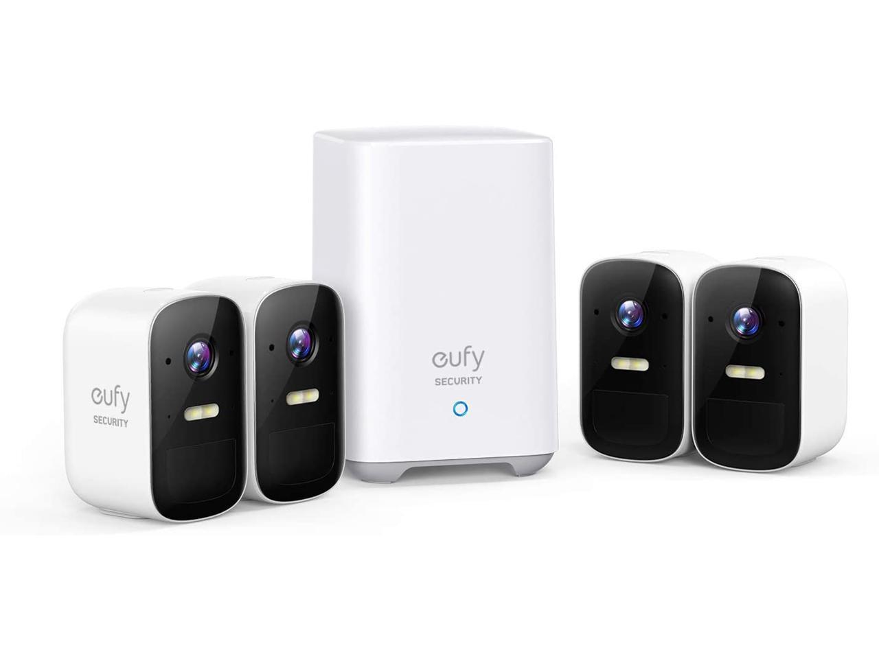 Newegg eufy Security, eufyCam 2C 4Cam Kit, Wireless Home Security