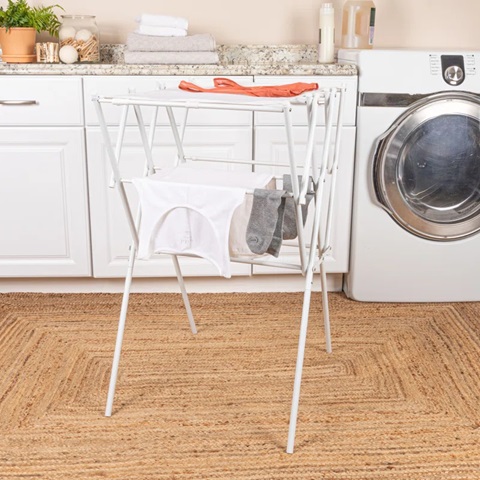 Wayfair - Meloni Steel Foldable Accordion Drying Rack : $28.99 ( $65.99 )