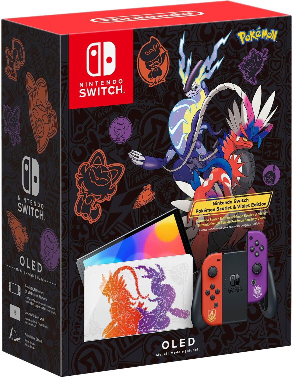 eBay Nintendo Switch (OLED Model) Pokémon Scarlet & Violet Edition